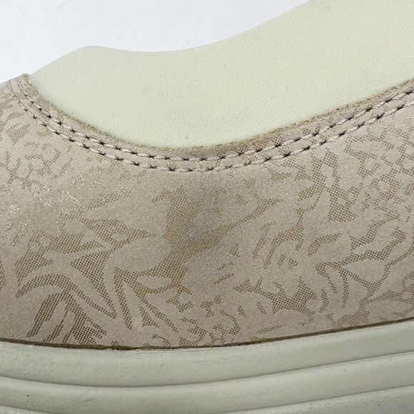 Drew Womens Shoes Size 8 WW Rose Mary Jane Beige Oxford Leather Comfort Workwear - Picture 12 of 14